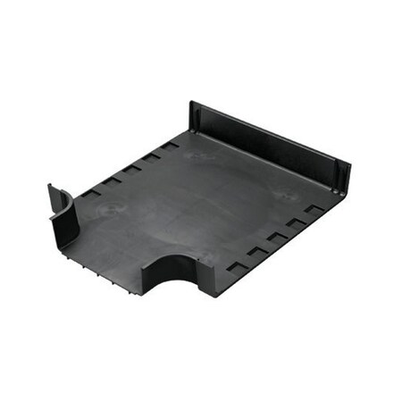 Panduit 24X4 HORIZONTAL TEE FITTING, WITH 12X4 EXITS BLACK, FIBERRUNNER FRT24X4W12BL